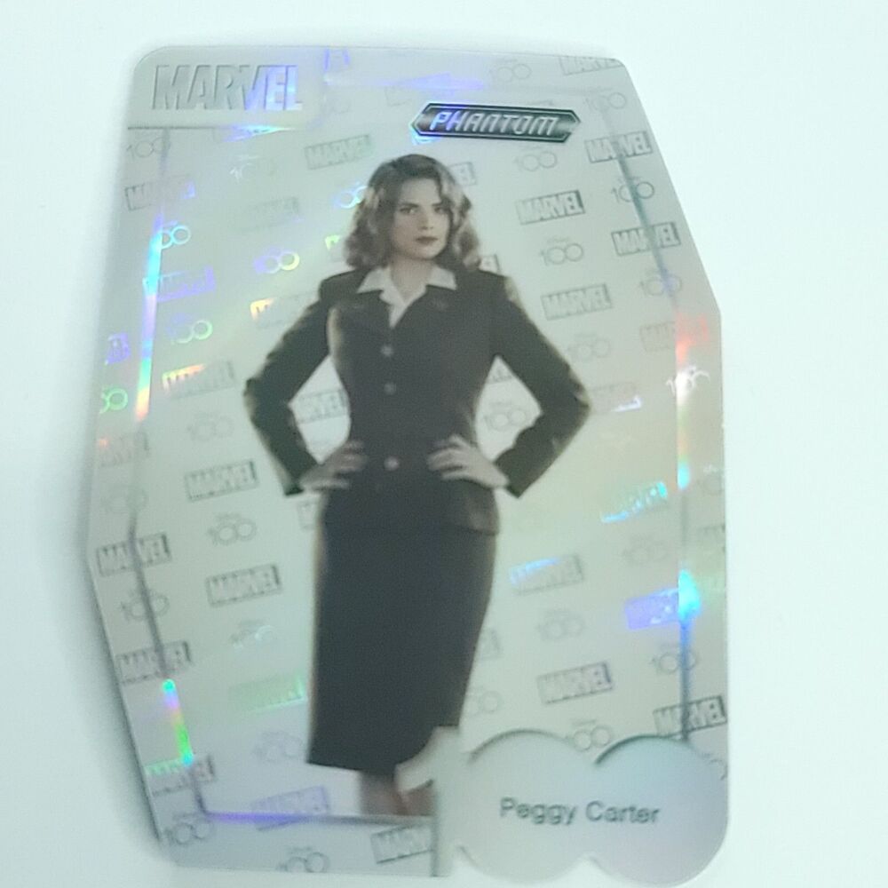 Peggy Carter 2023 Kakawow Phantom Disney 100 Marvel Die-Cut #PM-YX-023